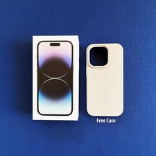 Apple iPhone 14 Pro Original Retail EMPTY Box with manual free gift FREE CASE