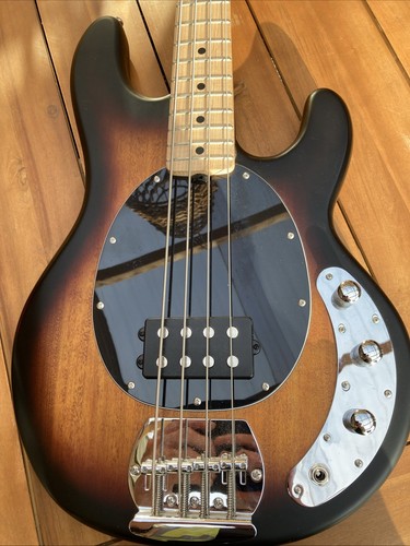 2015 Music man StingRay 3 EQ H - Vintage Tobacco Burst - Picture 3 of 9