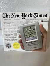 Crossword Puzzle, New York Times Touch Screen Electronic Backlit, 1000 Puzzles