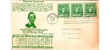 Stephen Foster 1940 KY First Day Cover Bardstown Music Cachet Composer