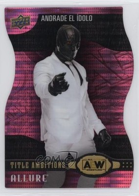 2022 Allure AEW Title Ambitions Pink /100 Andrade El Idolo #TA-13 Rookie RC gy2