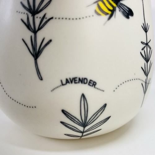Anthropologie Bees And Flowers Large Mug - New - Picture 6 of 15