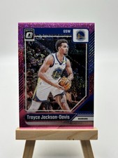 2024-25 Panini Donruss Optic Trayce Jackson-Davis #210 Pink Glitter Prizm /275