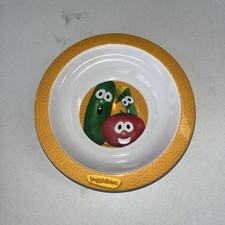 Vintage Veggie Tales Bowl Melamine Sherwood Brands