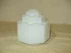 Vintage Art Deco Skyscraper Ceiling Light Shade Nice!