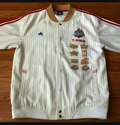 2008 Nba All Star Jacket ( Tim Duncan) San Antonio Spurs ( Sample/ Prototype)