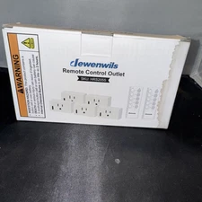 DEWENWILS Wireless Remote Control Outlet Plugs Remotes and sockets Indoor (4)