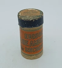 Edison Blue Amberol Record 3756 Let Us Not Forget Thomas A. Edison