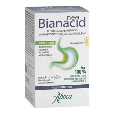 Neo Bianacid Lutschtabletten Zitronengeschmack · 45 St · PZN 18758720