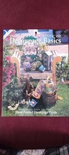 The Complete Book of Decoupage Basics TECHNIQUE Craft Book Leaflet  16456