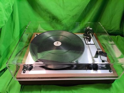 THORENS TD 165 TURNTABLE w/Stylus & Dust Cover Very Nice !!See video!!