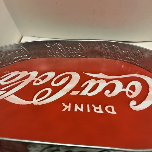 Coca Cola Coke Serving Tray The Tin Box Company 2003 Advertising , Metal - Picture 6 of 16
