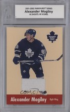 2001 ITG Parkhurst Prizes He Shoots Scores 10/20 Alexander Mogilny #29 HOF 0c3