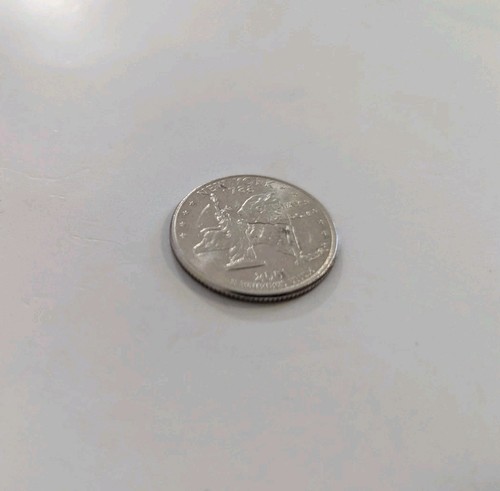 2001 P - New York - State Quarter RARE ERROR Elevating Torch Circulated Coin - Picture 3 of 10