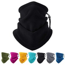Winter Fleece Ski Neck Warmer Gaiter Tube Scarf Half Face Mask for Cold Weather