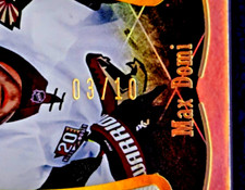 2016-17 Upper Deck SPX Double XL Materials Premium Black /10 Max Domi #XXL-MD