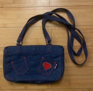 small denim bag