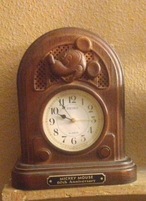 mickey mouse 60th anniversary clock | eBay