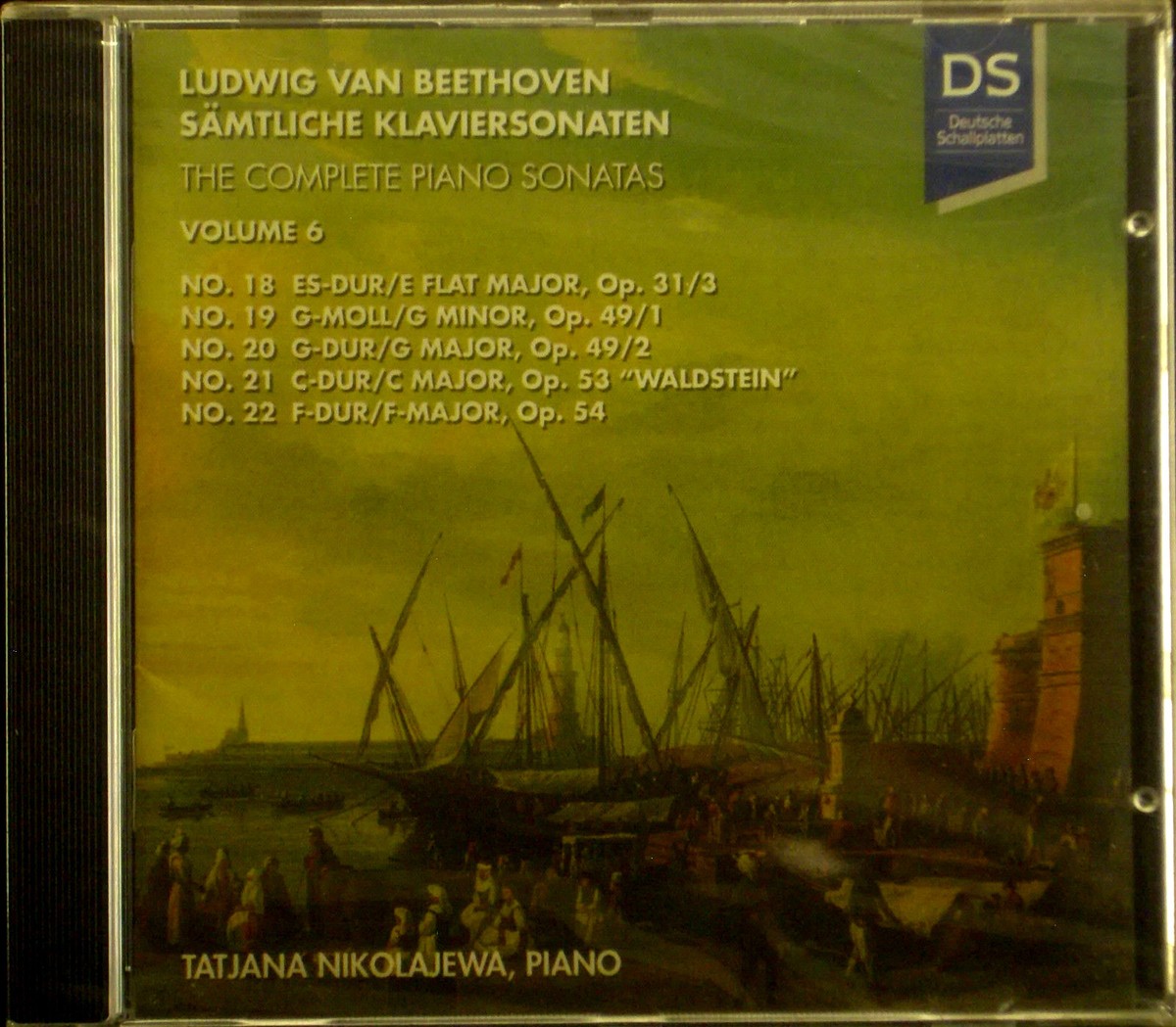 Cd Beethoven - Complete Piano Sonatas Volume 6, Nikolajewa