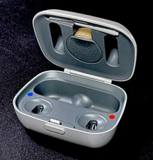 Unitron Charging Case with Charging Cord Phonak Kirkland KS10 Travel Storage