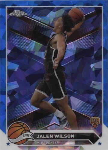 2023-24 Topps Chrome Sapphire Edition - Jalen Wilson #61