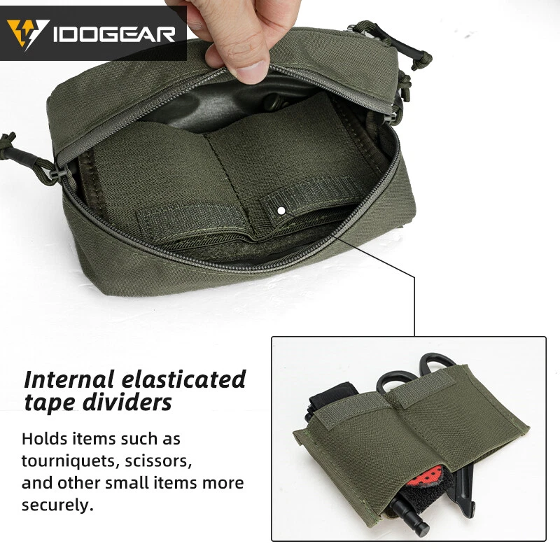 IDOGEAR Modular Tactical Chest Rig Tactical Vest MK3 Full Set w/ 5.56 Mag Pouch - Image 2 of 4