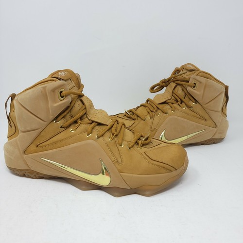 nike lebron 12 wheat