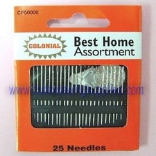 Best Home Hand Needle Assortment 25 Needles Colonial