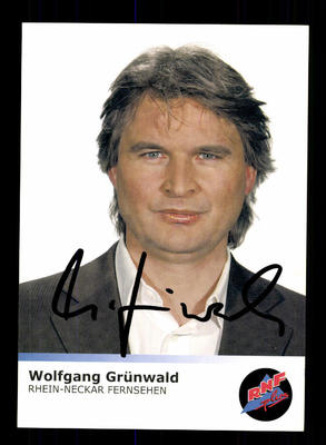 Wolfgang Grünwald Autogrammkarte Original Signiert # BC 82181