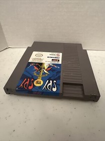 MAD Spy Vs Spy Nintendo NES Console Gioco Cartuccia Autentica Testata Funzionante.