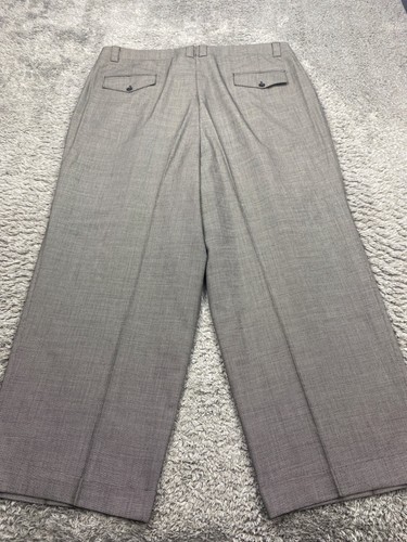 Tiglio Suit Men 52L Blazer Luxe 42x29 Pants Merino Wool Houndstooth Vest 3pc Set - Picture 5 of 24