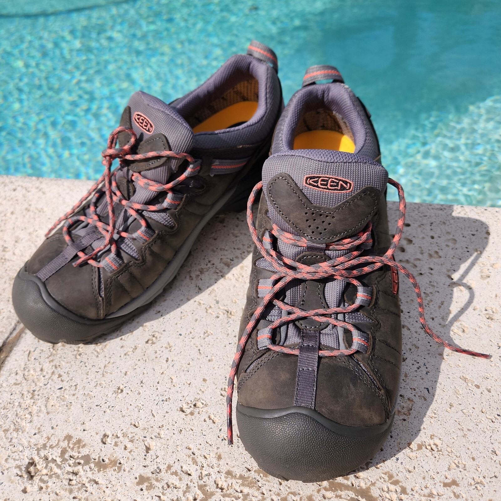 Scarpa da trekking impermeabile KEEN donna Targhee II CORALLO MAGNETICO taglia 10 5 M 1022815