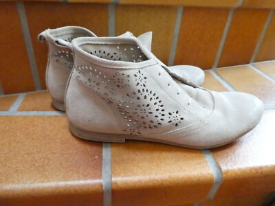  Stiefeletten Leder, fast neu 39 gr.