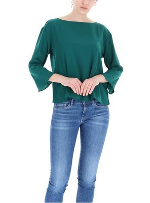 EMME MARELLA 1 woman M/trequarti BADIA green spring/summer FOLDED HEAD