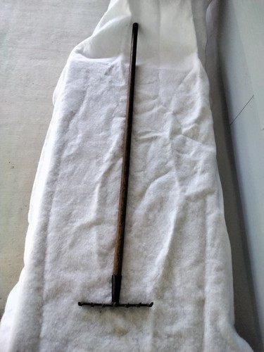 Vintage Garden Rake 7 Zinne - Bild 8 von 9