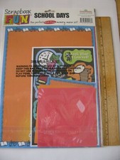 Scrapbooking Fun Memory Maker Kit SCHOOL DAYS 8.5" X 11" NIP