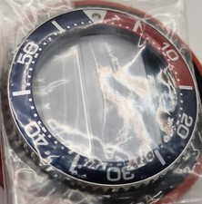 Original Complete Bezel Seiko 8706-050J Solar Prospex Pepsi V175 Red/Blue