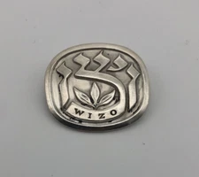 WIZO Sterling Silver 925 Jewish Women's International Organization Pin Brooch