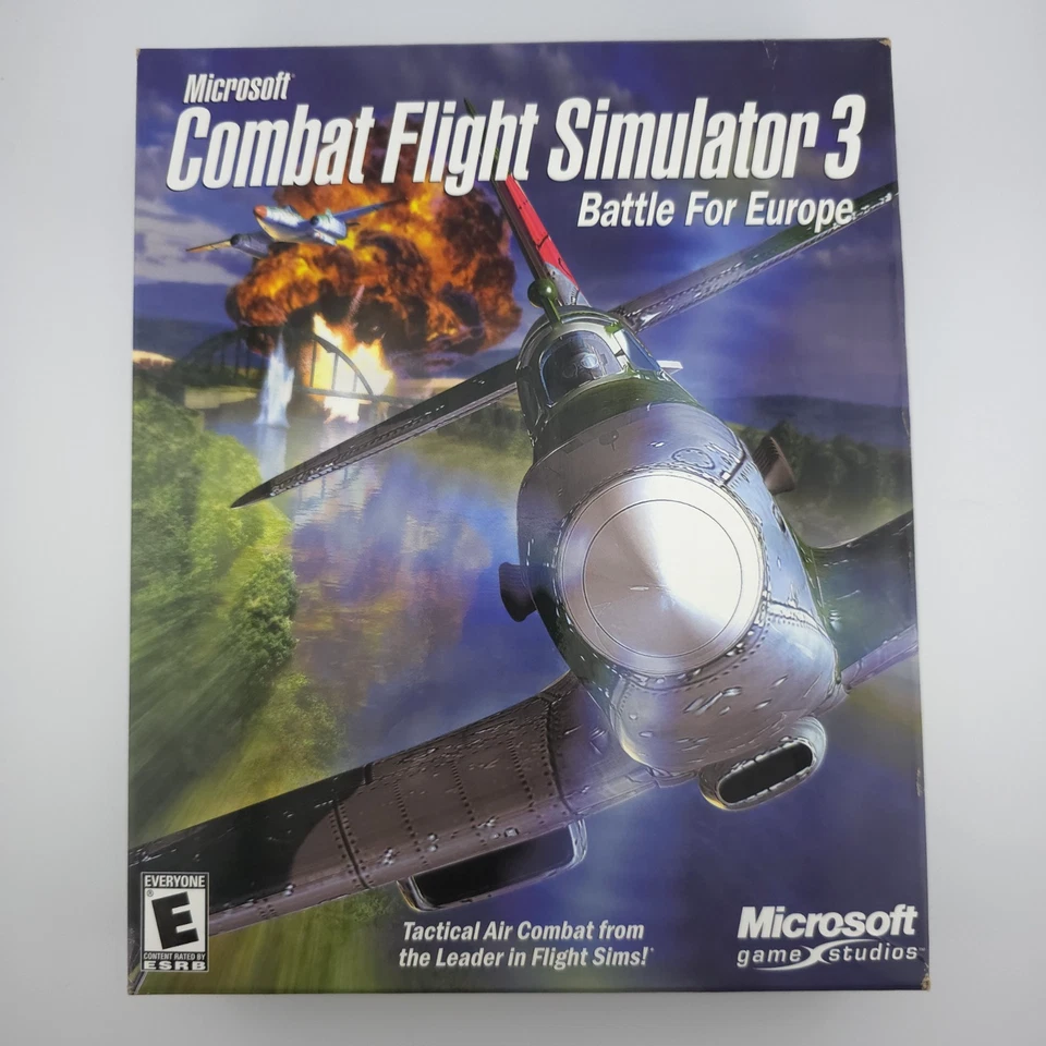 Combat Flight Simulator 3: Battle for Europe, 2002, Big Box, New & Sealed - Image 2 of 4