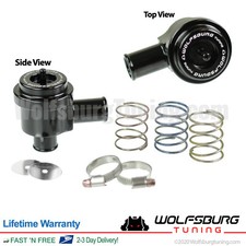 Vw Audi Billet 1.8t 2.7t Diverter Valve Bov Black Mk4 Jetta Gti Gli S4 97-06