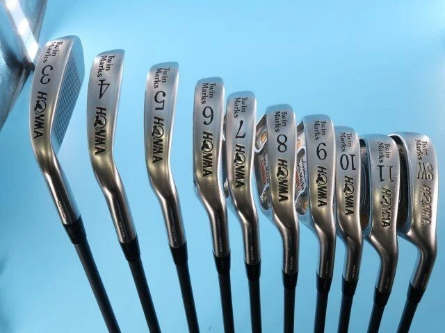 Honma Twin Marks Feather & Feather Iron Set 10pcs 3-11,Sw Flex