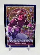 2021 Panini Chronicles Joey Bart Overdrive #4 Blue Velocity RC