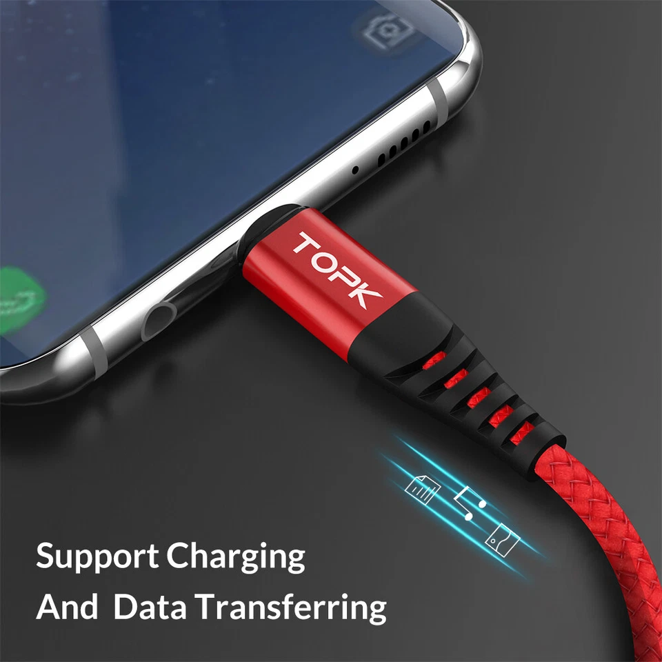 USB Type-C Charger Charging Cable For OPPO A53 A54 A55 A73 A74 A93 A94 A95 5G UK - Image 3 of 4