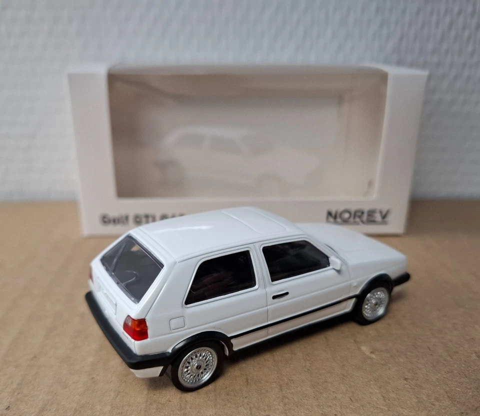 Volkswagen Golf GTI G 60 Blanc 1/43 Norev Neuf - Photo 3/3