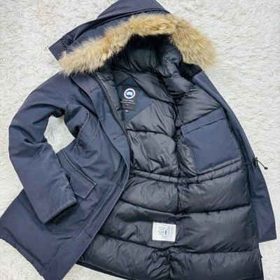 Canada Goose Bronte Down Coat L Sotheby Navy Blue 2603 Jl Size M 