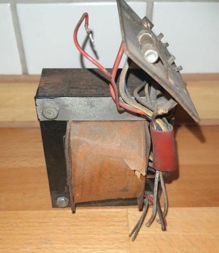 Netz-Trafo / Transformator aus Loewe Opta Bella 700W - Röhrenradio Ersatzteil - Bild 2 von 4