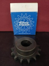 Martin 60BS15 1 1/4 Bored to Size Sprocket - 60 / 3/4 1.25" Bore 15 Teeth Steel
