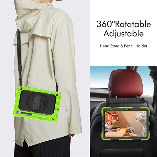 For Samsung Galaxy Tab S10 S9 Ultra Plus FE Shockproof Heavy Duty Case Cover - Picture 117 of 153