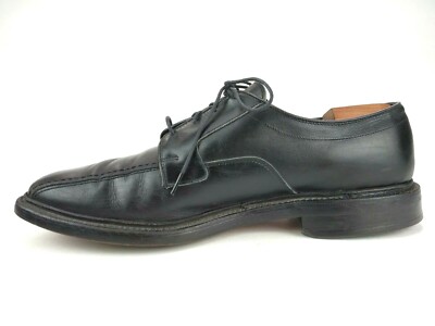 Mens ALLEN EDMONDS Oxford HILLCREST BLACK Leather Shoes Size  display picture 1