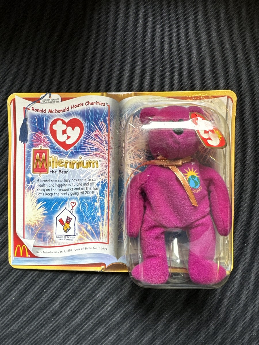 Purple Millennium Mcdonalds Beanie Baby Shop Mcdonalds Ty Beanie